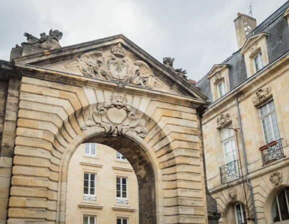 The Dijeaux Gate: one of the historic entrances to the city