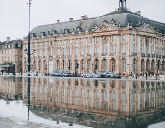 The Rohan Palace or Hôtel de Ville, the Bordeaux Town Hall