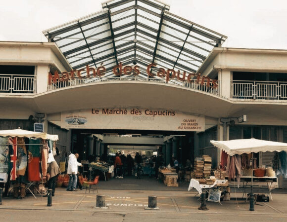 Marché des Capucins, a go-to for Bordeaux foodies