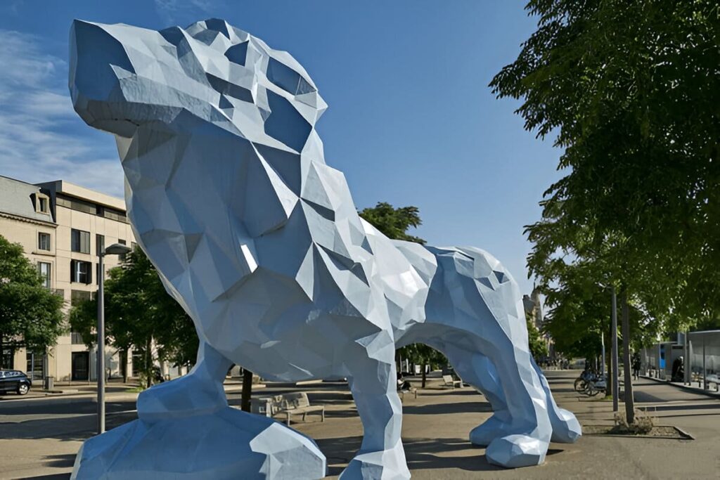 Stalingrad Square in Bordeaux